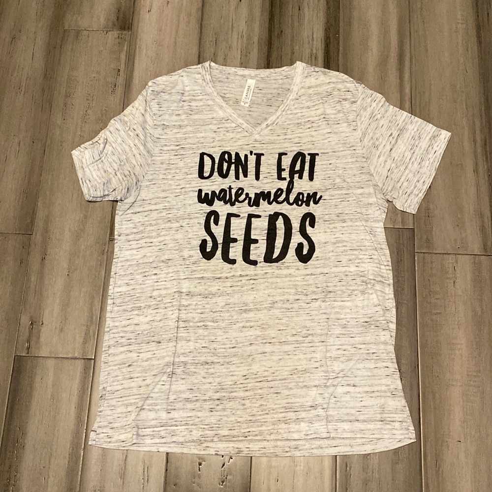Don’t Eat Watermelon Seeds Pregnancy Shirt Announcement